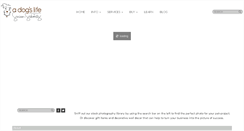 Desktop Screenshot of adogslifephoto.com